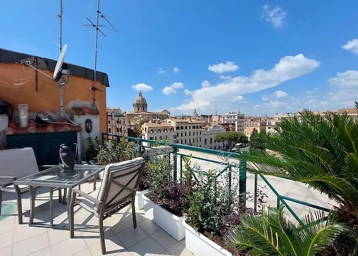 Suity I Penthouse With Two Terraces Apartament Rzym